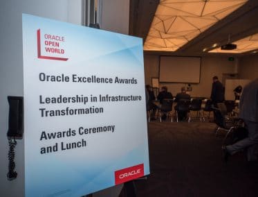 oracle Awards Sign