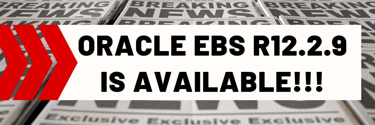 Oracle EBS R12.2.9