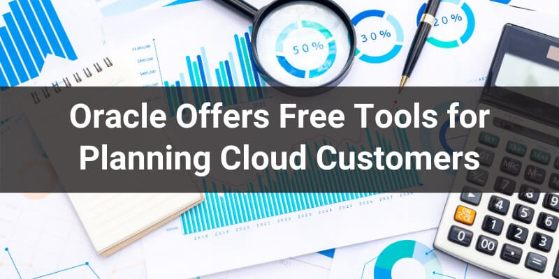 Oracle Free Tools For Cloud Customers