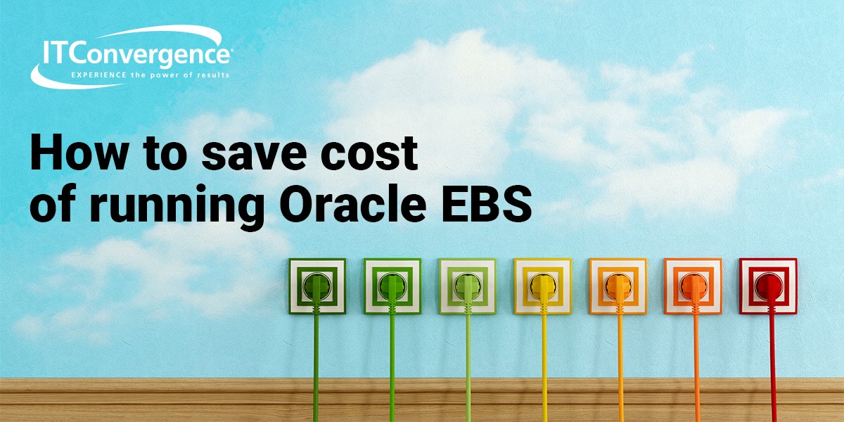 Saving Oracle EBS Cost
