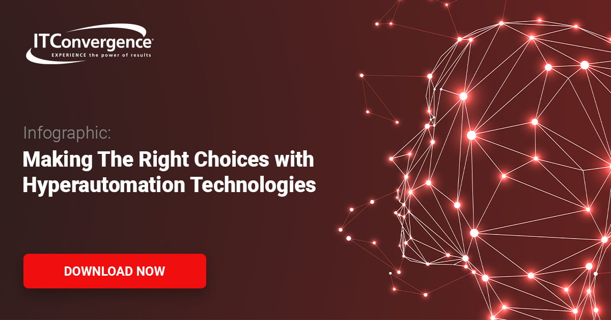 Infographic: Making The Right Choices with Hyperautomation Technologies