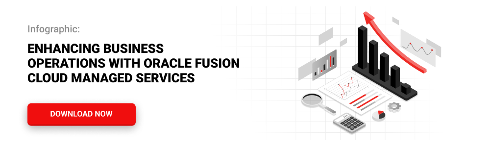 Infographic: Enhancing Business Operations with Oracle Fusion Cloud Managed Services