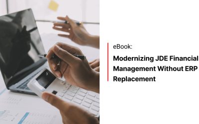 Modernizing JDE Financial Management Without ERP Replacement
